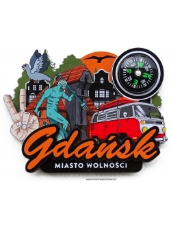 Magnes z kompasem...